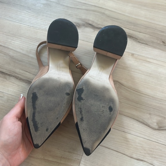 Steve Madden Pointed Toe Leather Sling backs - Picture 4 of 4